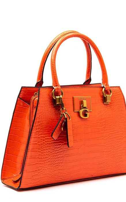 Оранжева чанта Guess