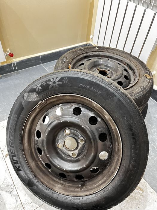 диски 15р шины 4 шт 40 000 тг