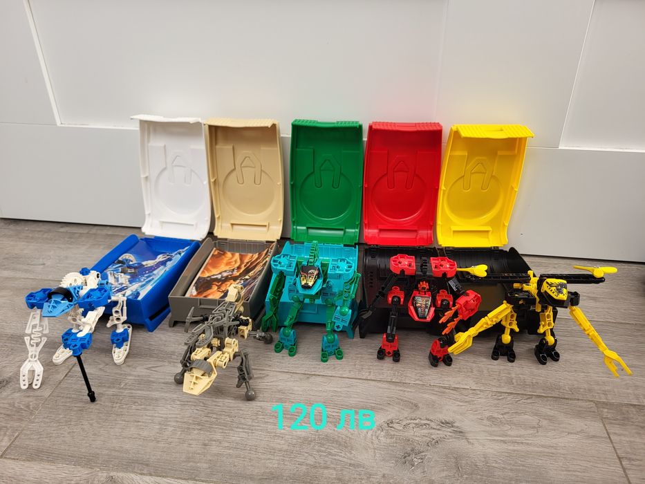 Lego Bionicle Toa, Bohrok, Piraka, Titans, Knights Kingdom, Slizers