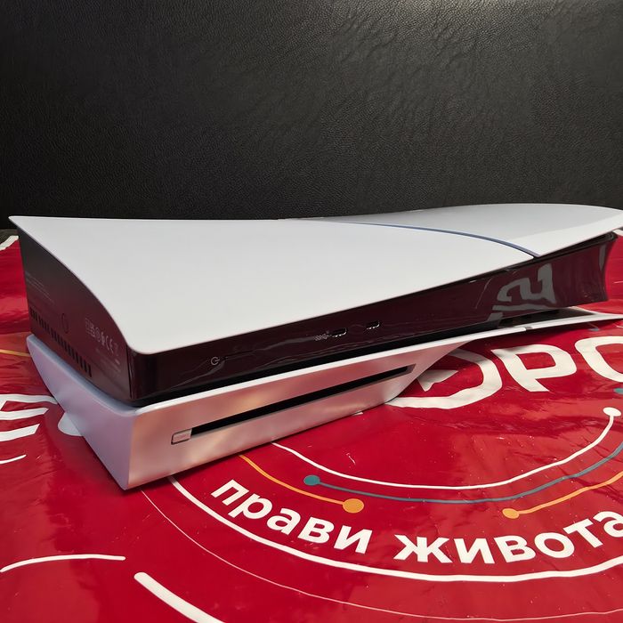 КАТО НОВ Sony Playstation 5 Slim Технополис Гаранция PS5 | White