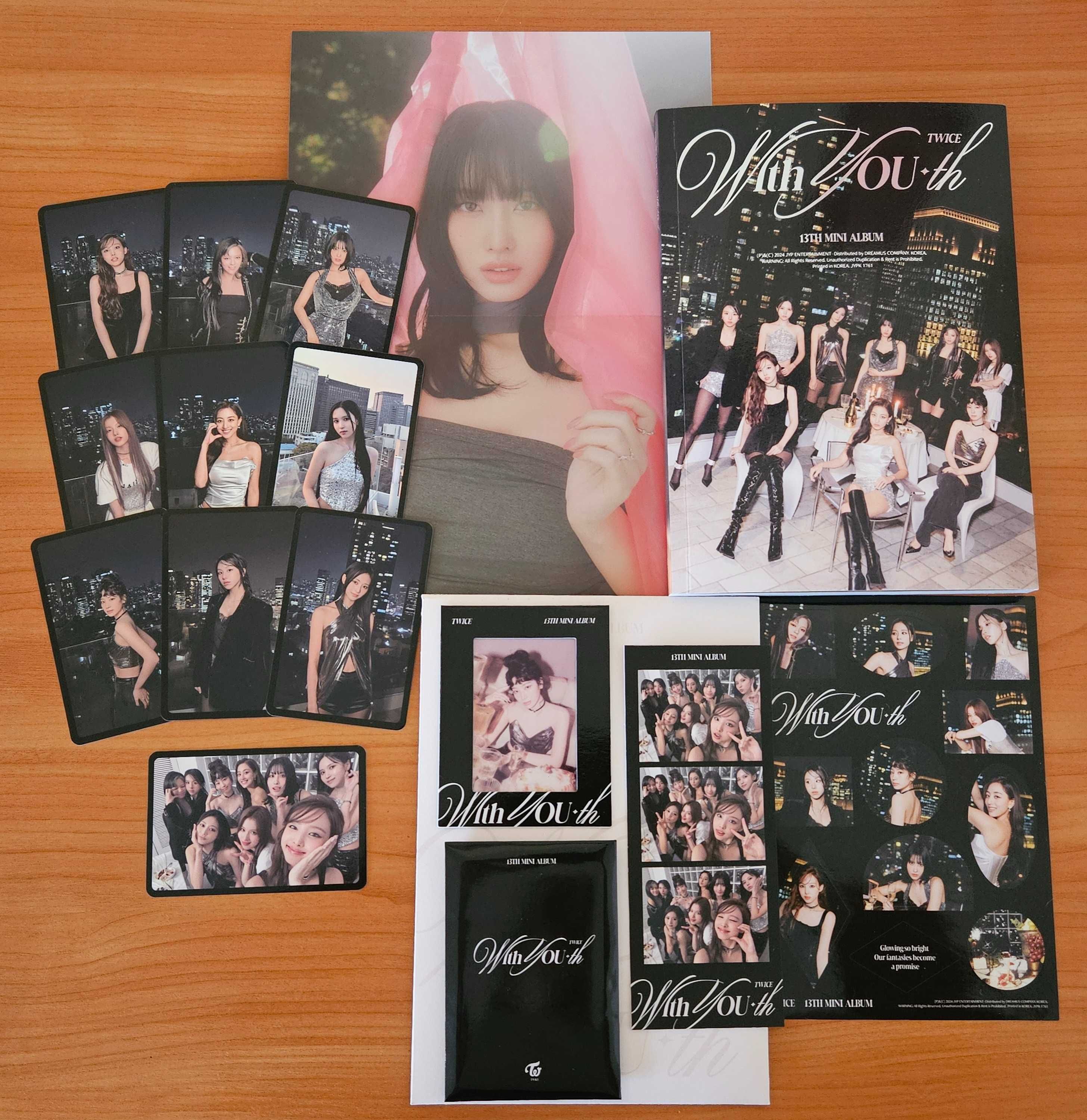Kpop Albums: Twice With Youth, Nayeon Official Film Photocard