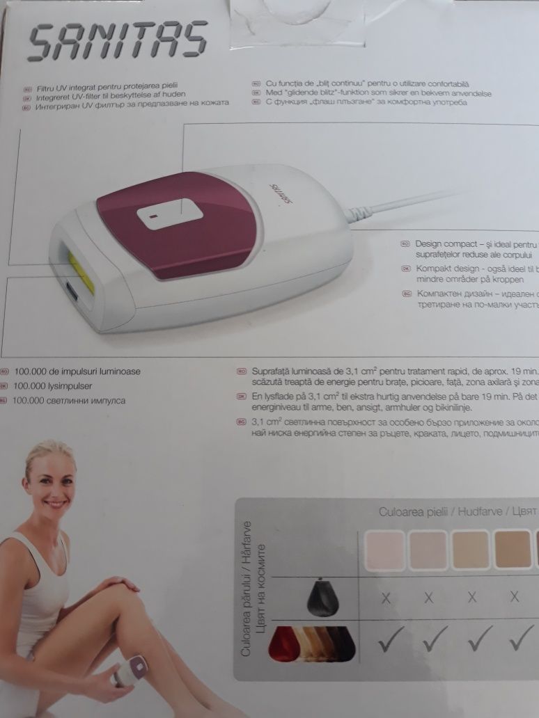 Epilator laser nou