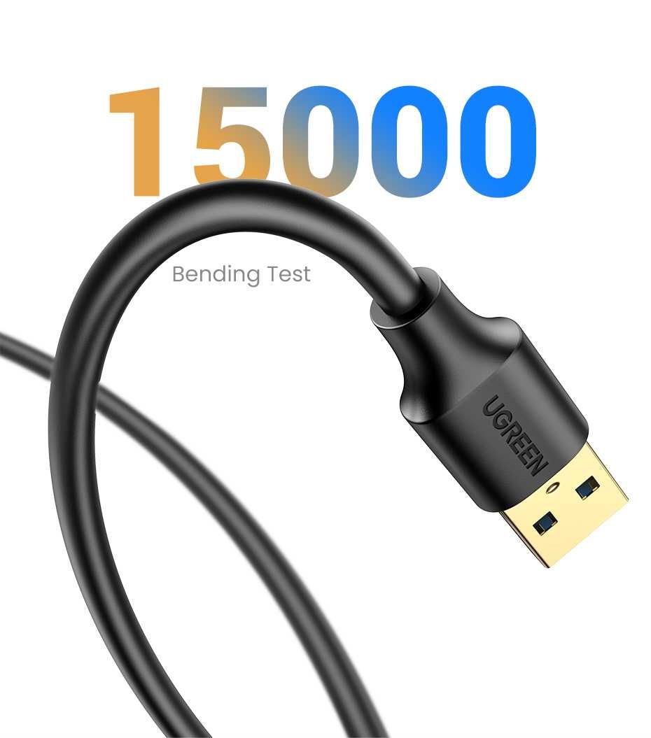 Prelungitor USB 3.0-5Gbps Ugreen 0.5m