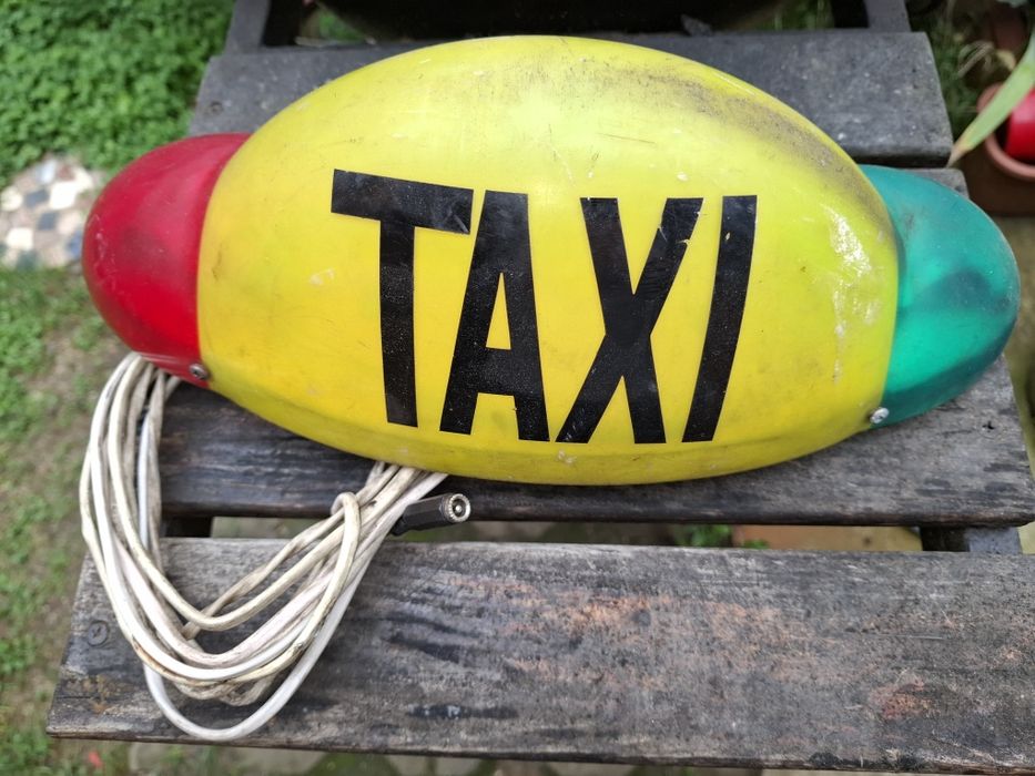 Taxi: antena, caseta taxi, statie taxi, taximetru