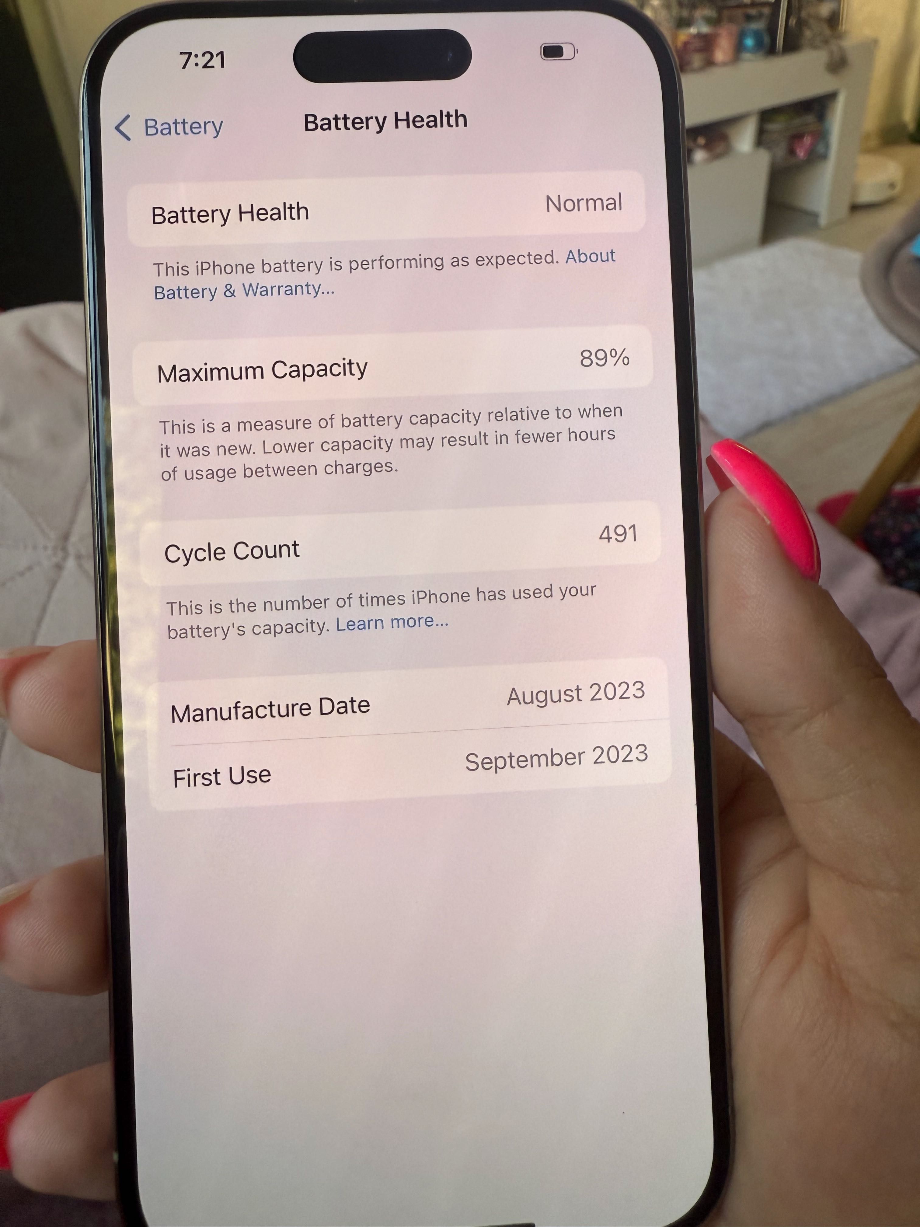Iphone 15 pro 256GB