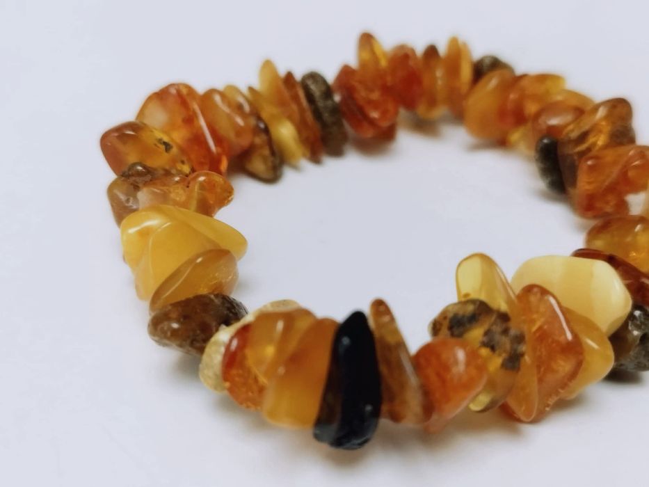 Veche bratara din chihlimbar natural baltic