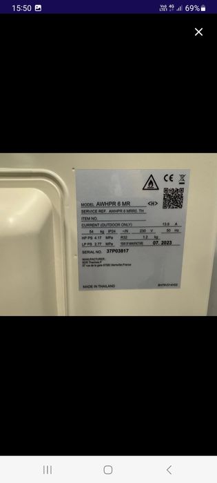 Pompa de caldura Mercuria Ace 6kw