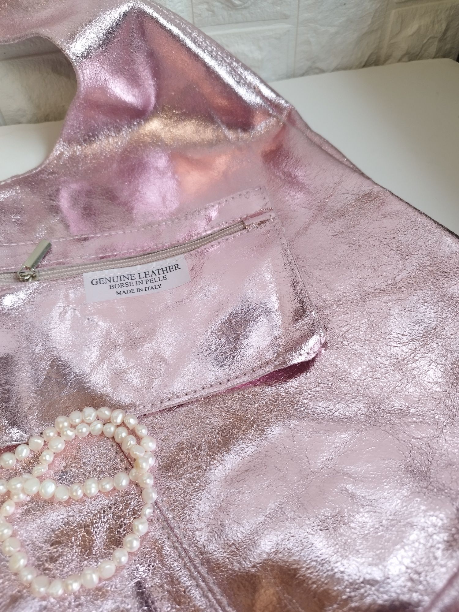 Италианска дамска чанта естествена кожа,guess, Ralph