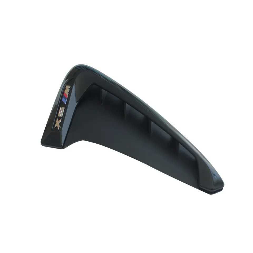 Set Extensii Ornamente Aerisiri Aripi BMW X5 F15 X5M F85 Negru Lucios