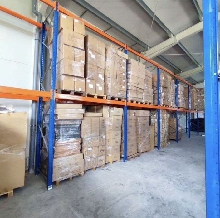 Rafturi metalice industriale depozitare paleti 45