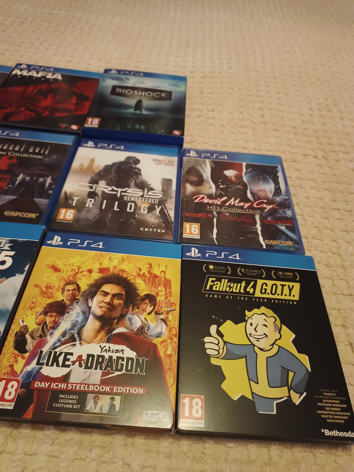 PlayStation 4 игри PS4 по 30 лв (26 игри - Перфектно Състояние)