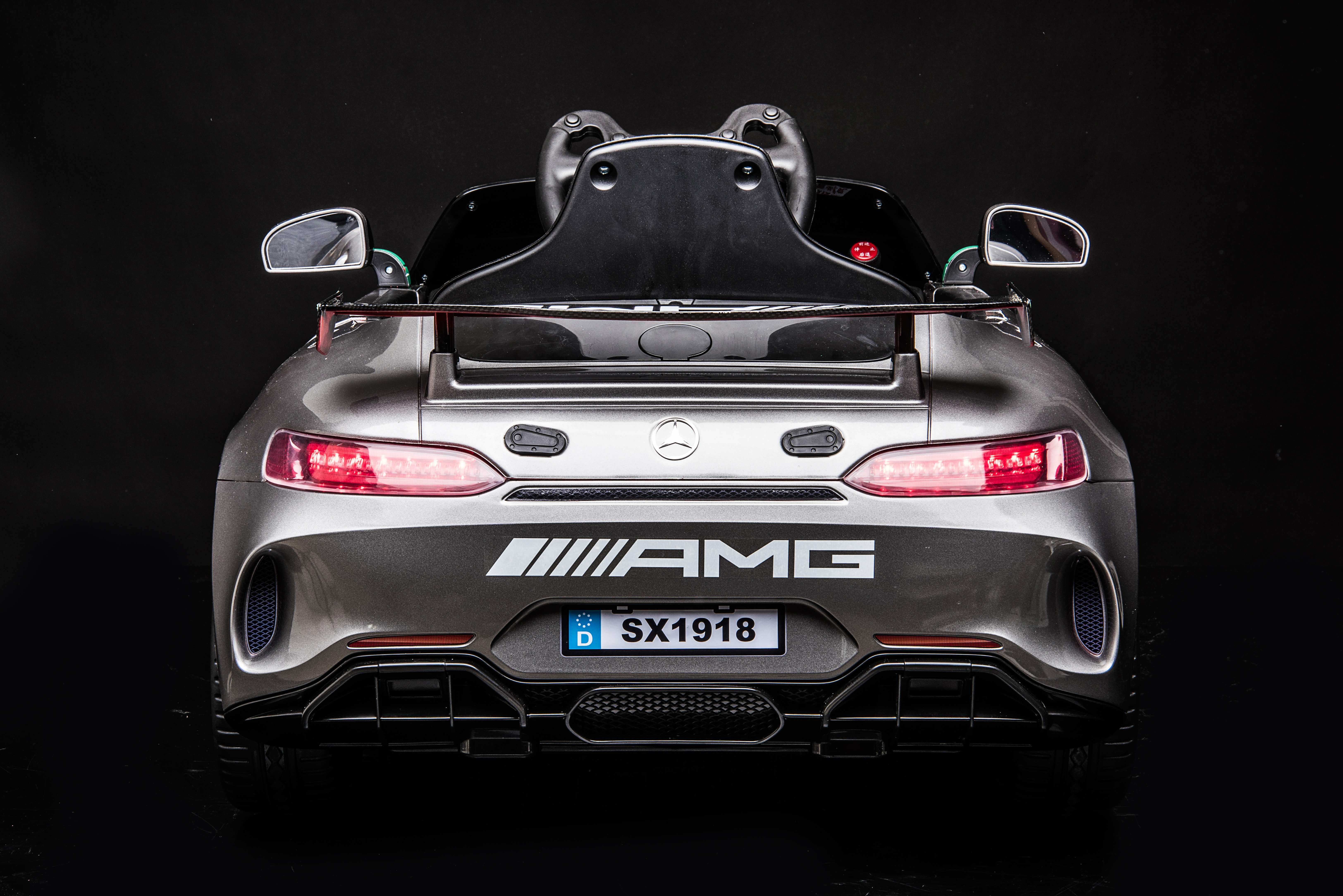 Лицензирана Акумулаторна Кола Mercedes GT4 EVO, 100W, 12V/7Ah