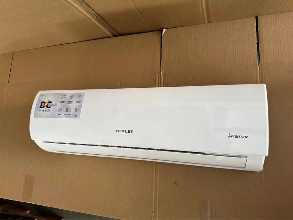Кондиционер ZIFFLER 12 INVERTOR +TEN 135 VALT зима и лето + доставка