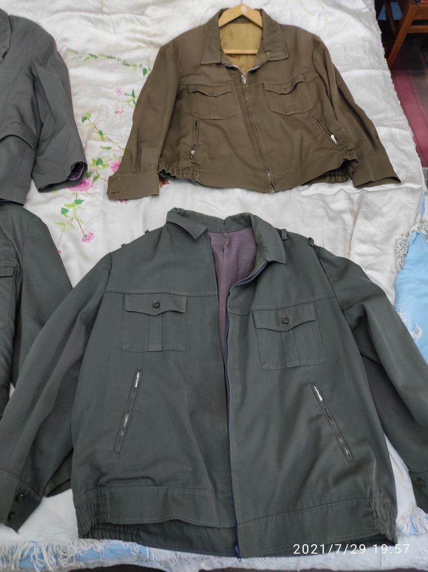 Куртки  военные разные