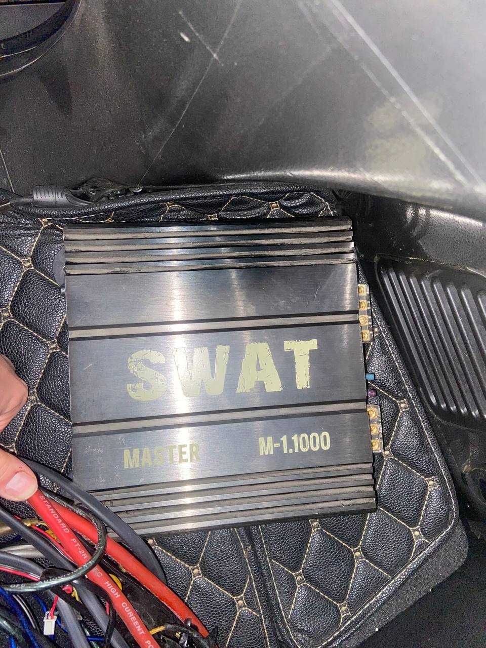 Продам буфер (FSD 12pro) с моноусилителем (Swat M 1.1000).