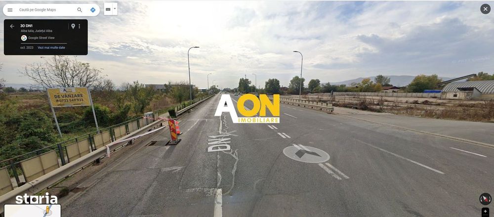 Teren Mixt Industrial Alba iulia de vanzare, toate utilitatile