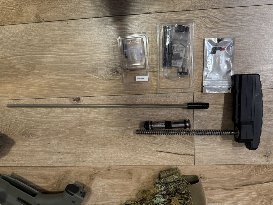 Replica airsoft [UPGRADAT] Silverback SRS A2 covert 16” 3.5j