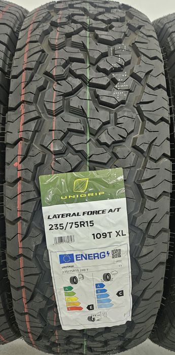 235/75 R15, 109T, UNIGRIP A/T XL, Anvelope All Terrain M+S