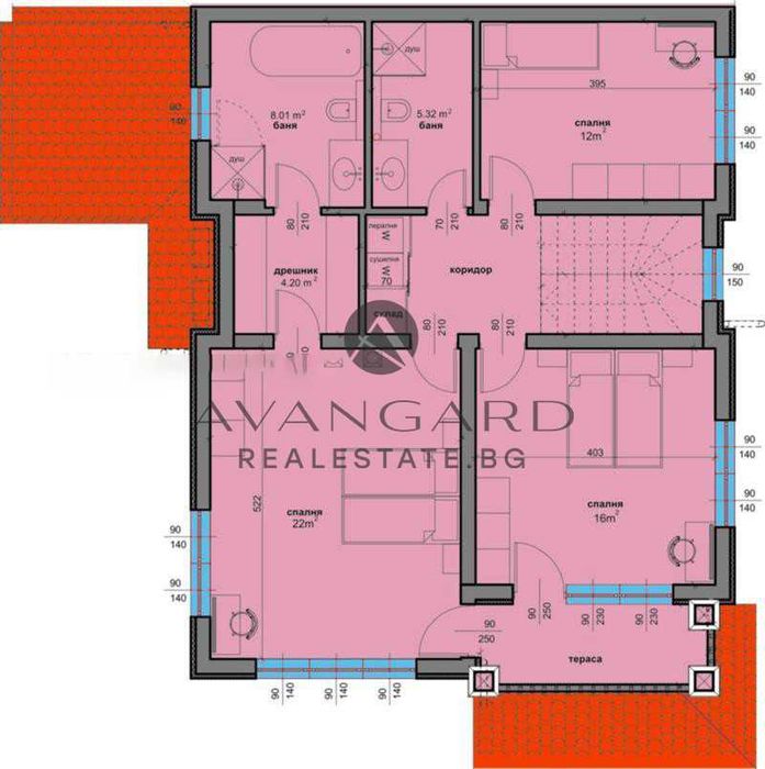 оф.24369 Двуетажна къща с АКТ 16/ Коматево