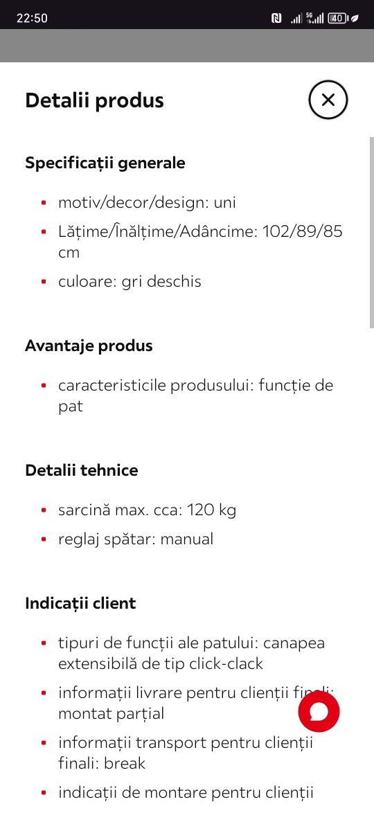 Fotoliu extensibil