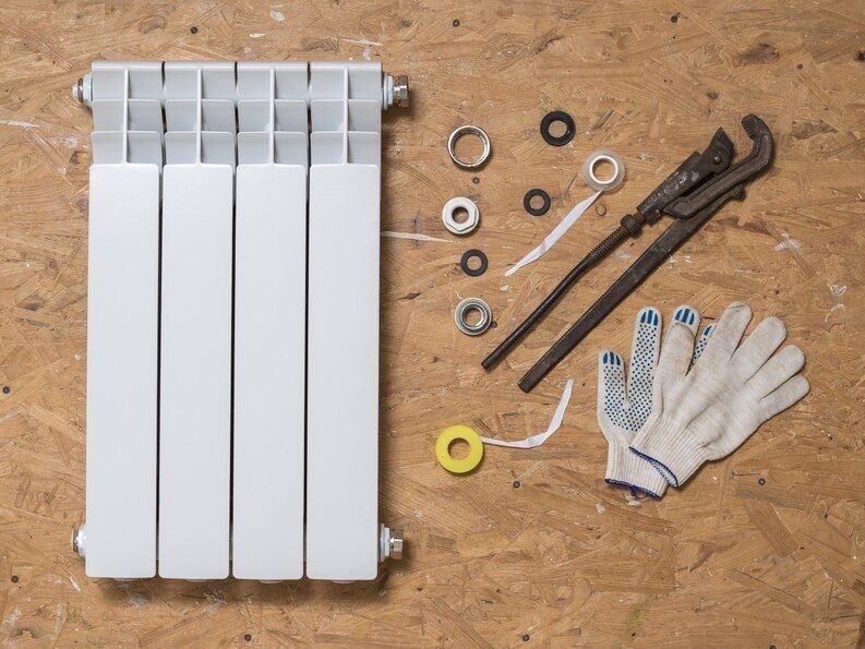 Ремонт сборка секционный радиатор (батарей)