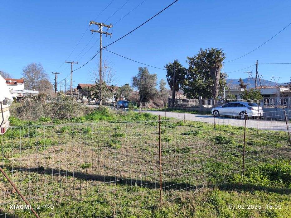 ПРОДАВА парцел в Паралия Врасна