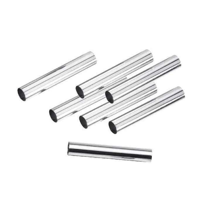 Set 30 forme cilindrice alimentare pt rulouri,din metal cositorit,nou