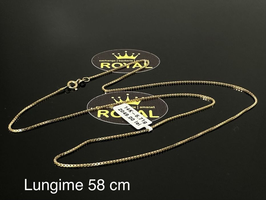 Bijuteria Royal: Lant aur 14k/5.71 gr