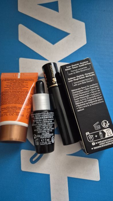 Lancome серум спирала lancaster лосиьон