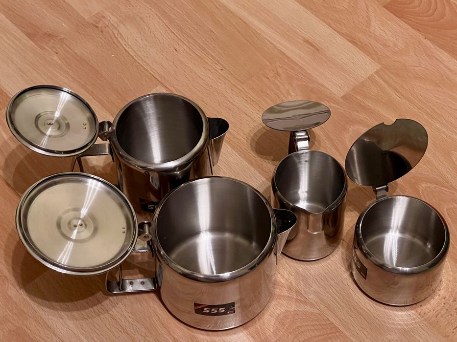 Vase cafea/ceai stainless steel