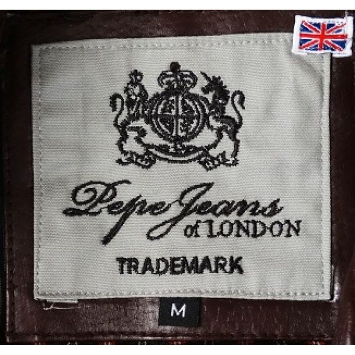 Намалено от 75лв.Pepe Jeans London тренчкот 100% естествена кожа