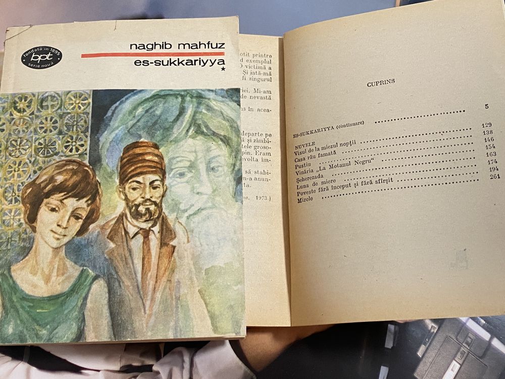 Naghib Mahfuz - Es-sukkariyya (vol.1+2), an apariție 1989