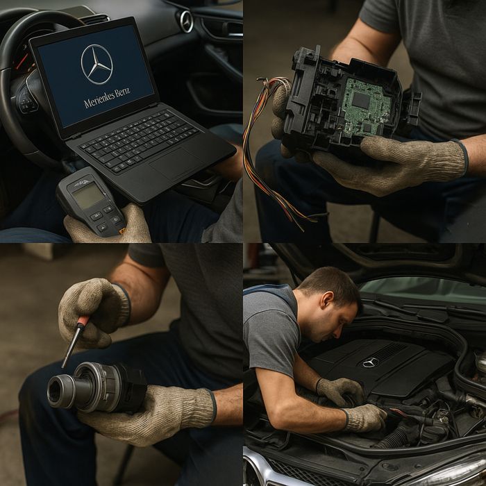 Ремонт автоэлектрики Mercedes | Ключи и блоки под ключ Мерседес