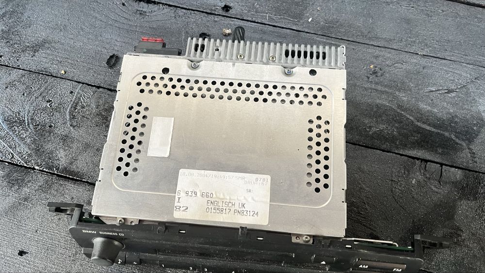 Radio Casetofon Cd player original BMW E46, Business CD AUX