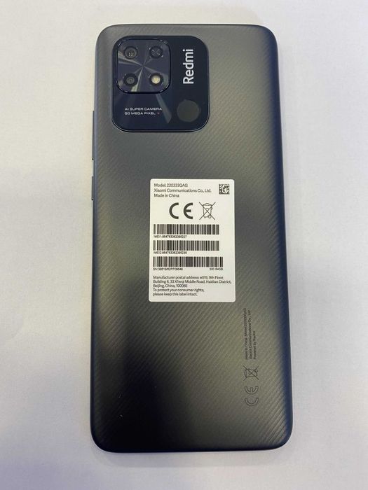Redmi 10C 128ГБ Оперативка 8 Заводской Оригинал