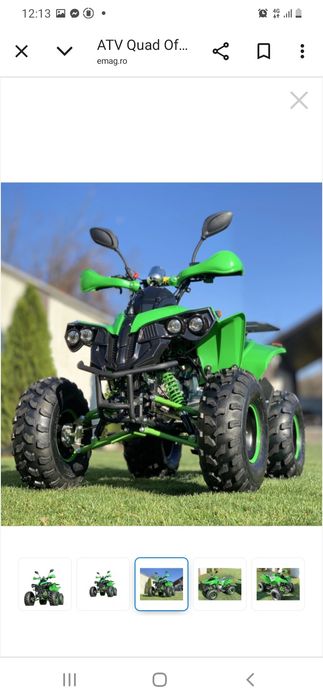 Vind atv de 125 cc in 4 timpi racire pe aier aprindere cdi