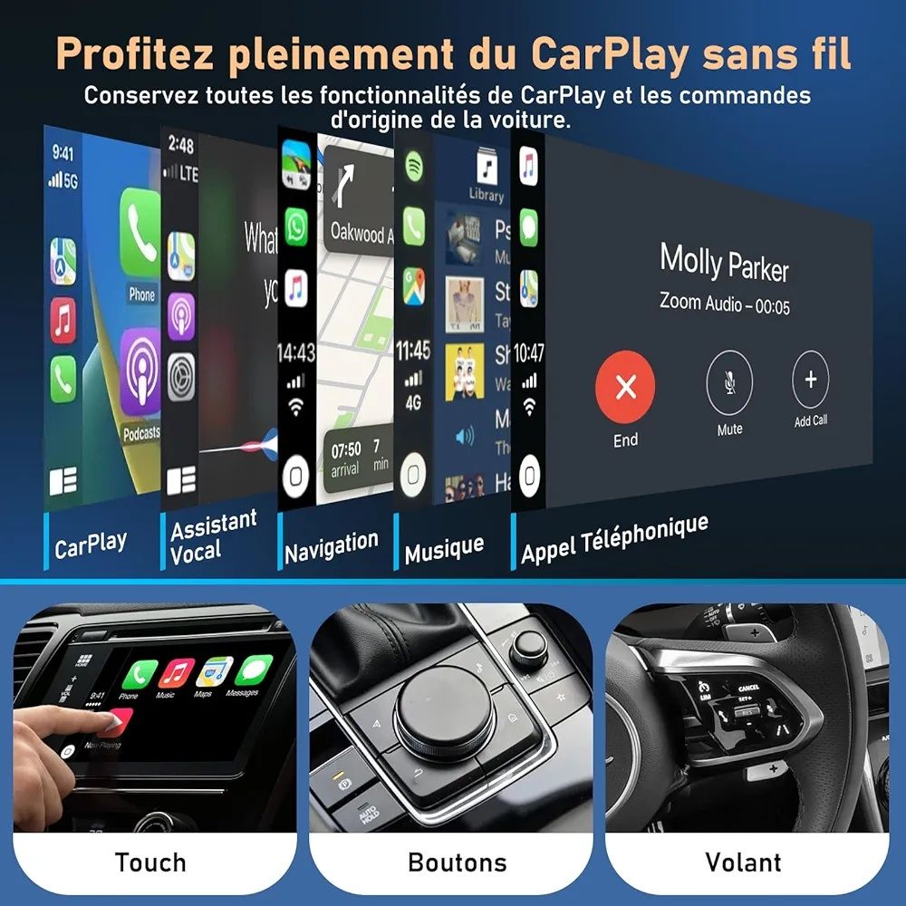 Wireless Carplay - iOs - doar iPhone