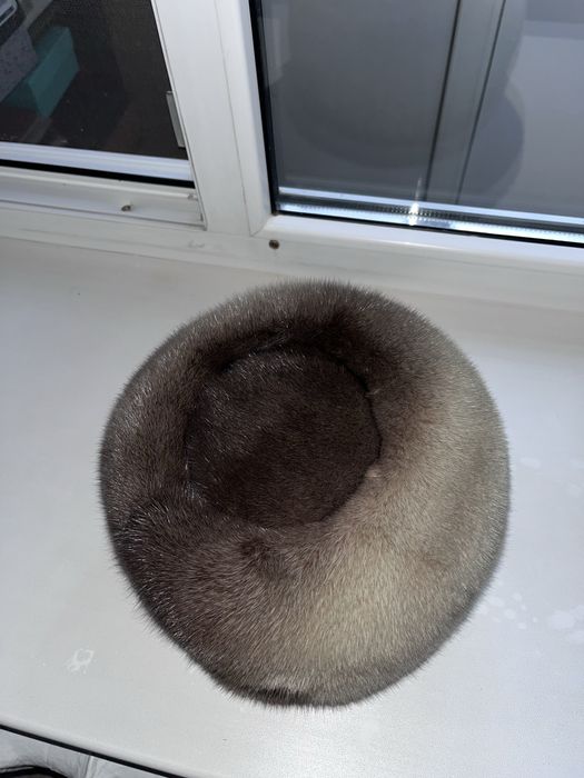 Норковая кубанка с длинным ворсом