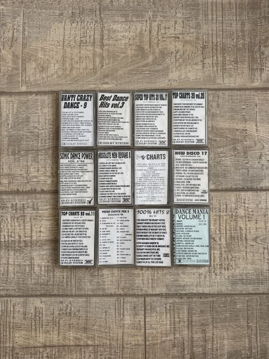 Lot 12 casete muzica Eurodance