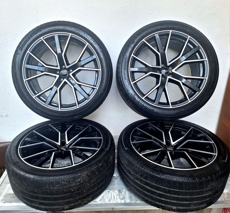 Roti (jante originale+anvelope 2024+senzori) Audi Q7 Q8 285 40 R22
