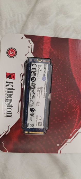 SSD Kingston NV3 DE 4TB PCI Express 4.0 , Sigilat, nou