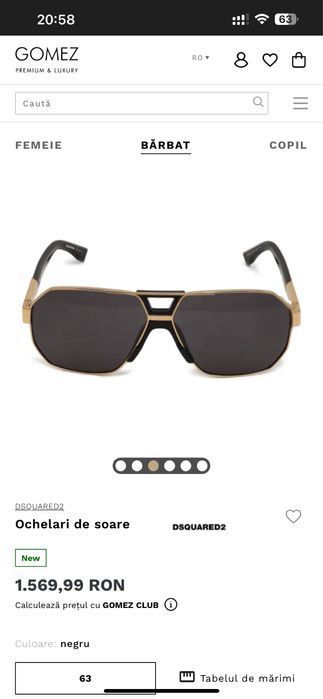 Ochelari DSQUARED2 Ceresio9 MILANO