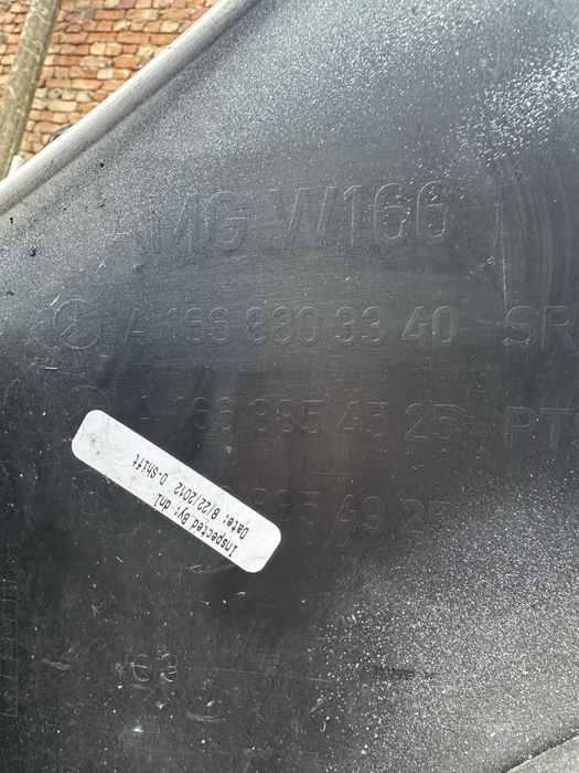 Предна AMG броня Mercedes benz ML W166 мерцедес мл в166 амг