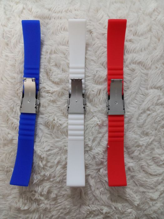 Силиконови верижки за часовник 20мм