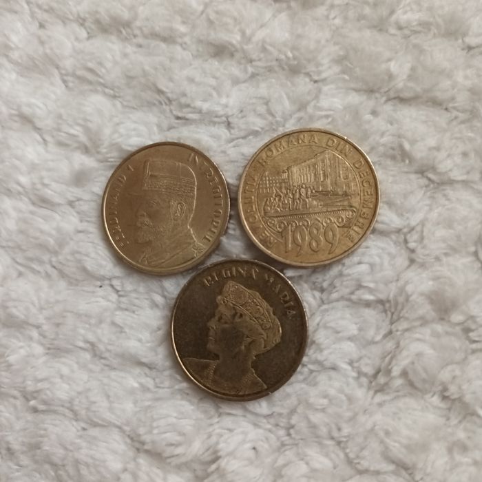 Monede vechi 100 lei,1000 lei,500 lei
