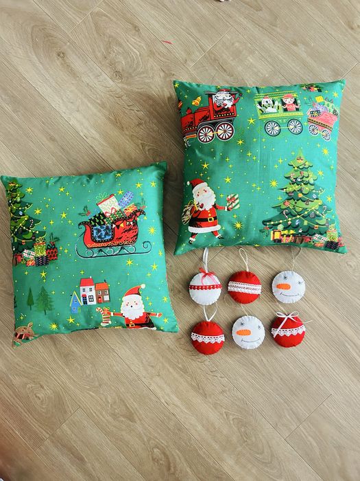 Коледни декоративни възглавнички
