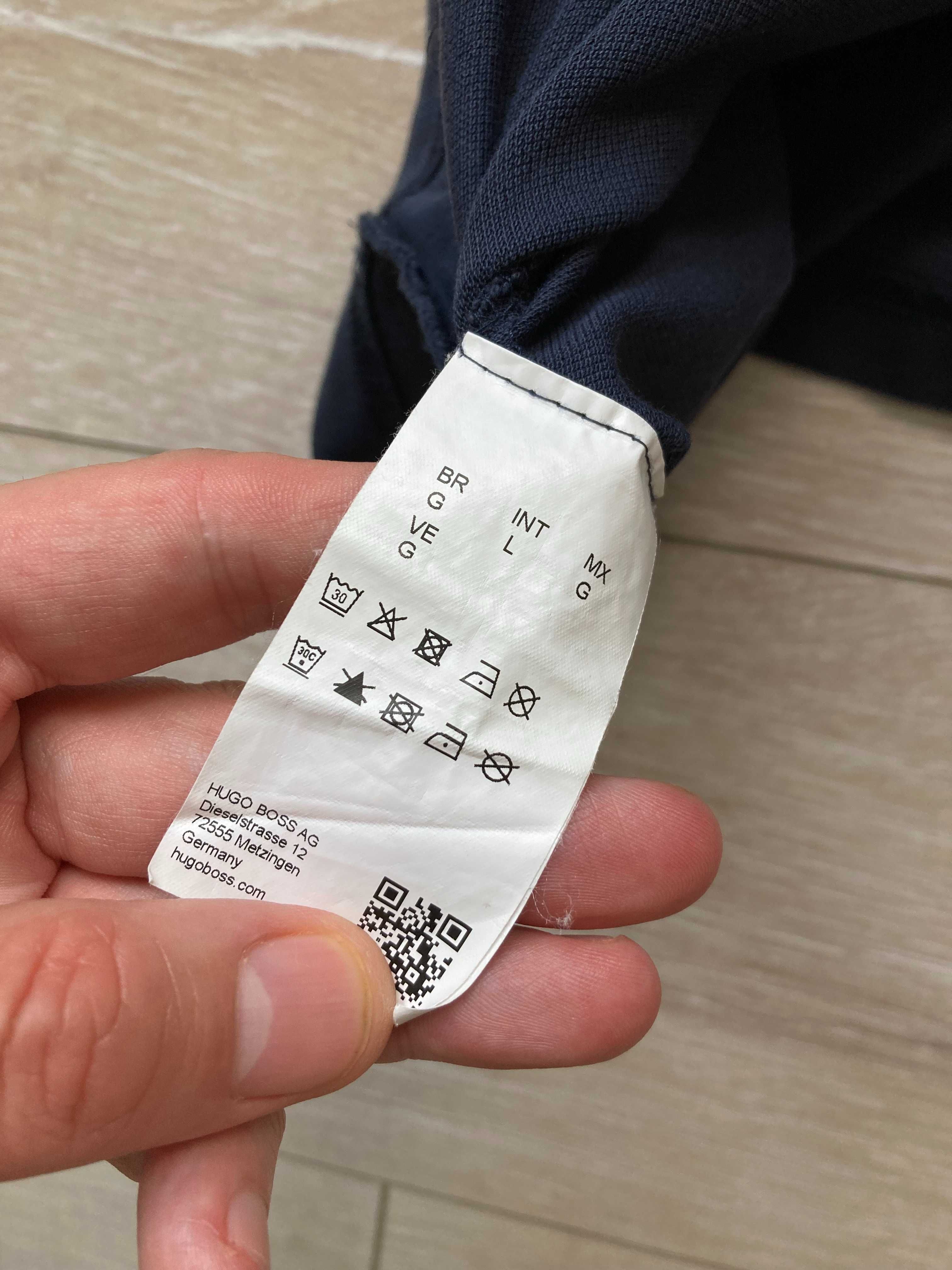 Hugo Boss Paddy 1 Pima Cotton Regular Fit мъжка поло тениска размер L