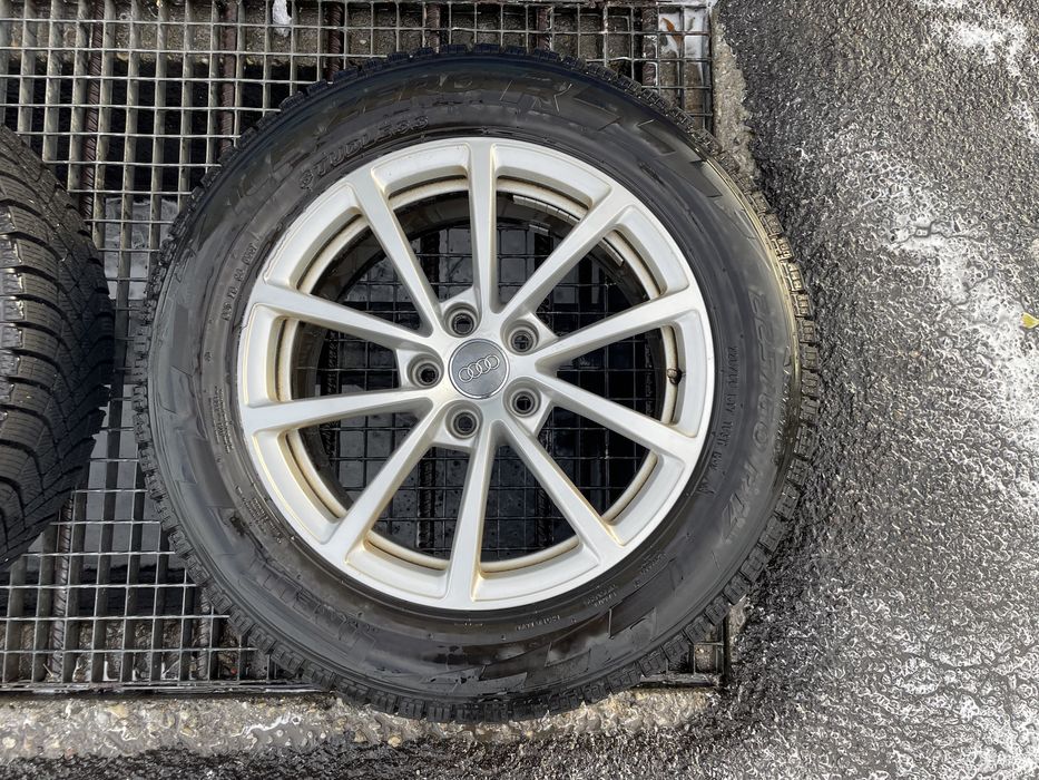 Jante Audi A4, A5, A6 echipate cu Anvelope Iarna 225/60/17 Pirelli