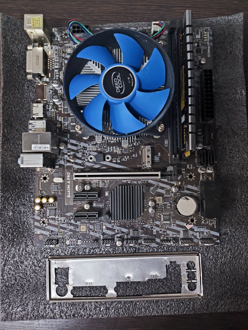 MSI B460M+i3 10100F+16Gb