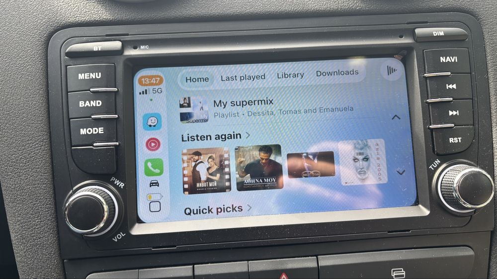 мултимедия  за ауди а3 carplay